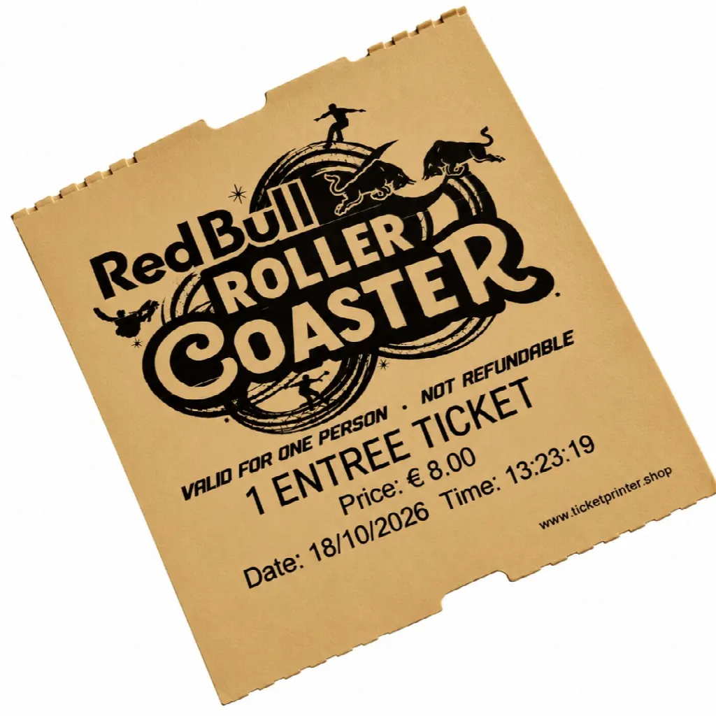CoatCheck-Rolle, Eintrittskarten „Economy“ ohne Kontrollstreifen, 14×550 Tickets, gold