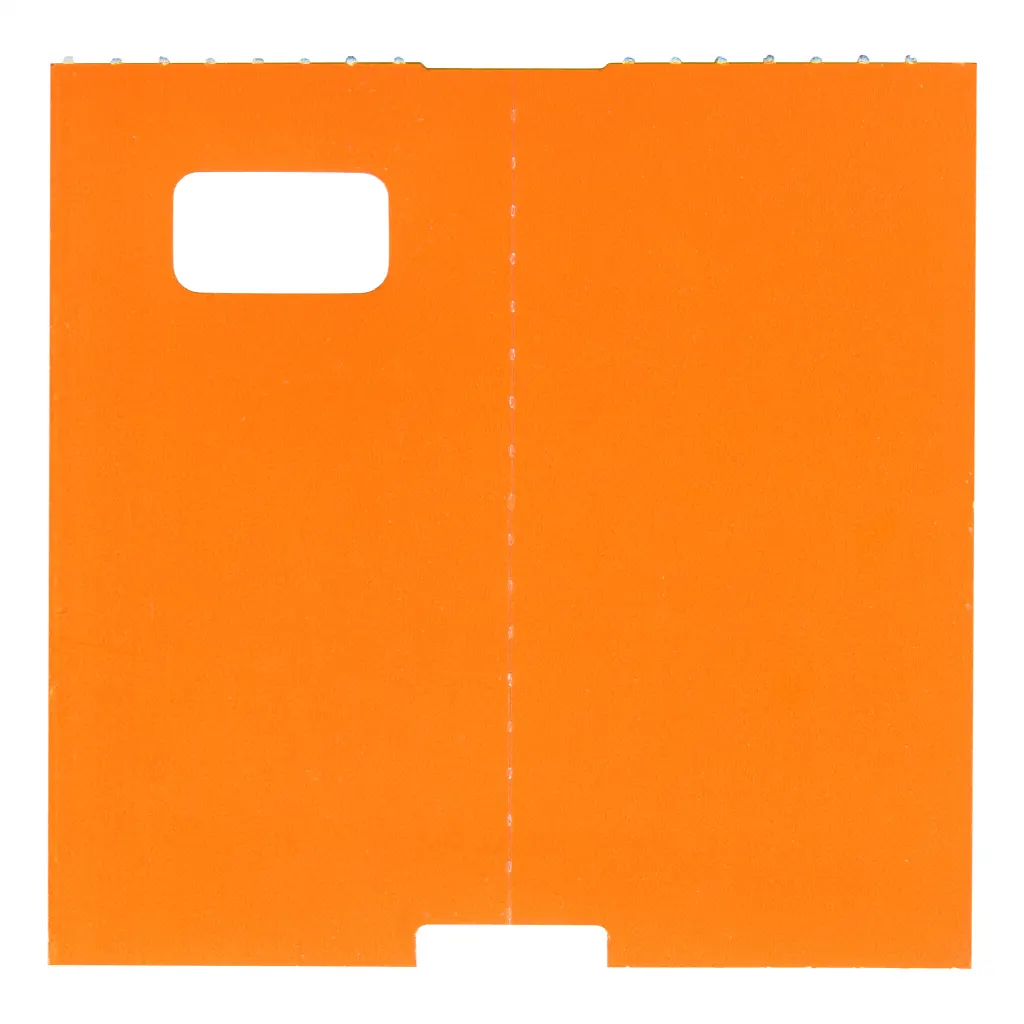 Coatcheck cloakroom tickets, 14 rolls x 325 tickets, Orange