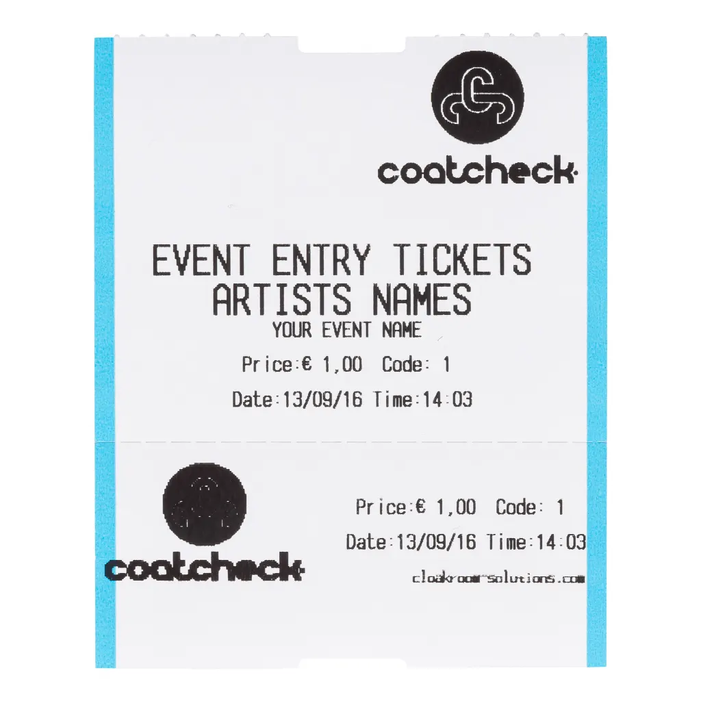 Coatcheck+ Ticketdrucker + Tastatur