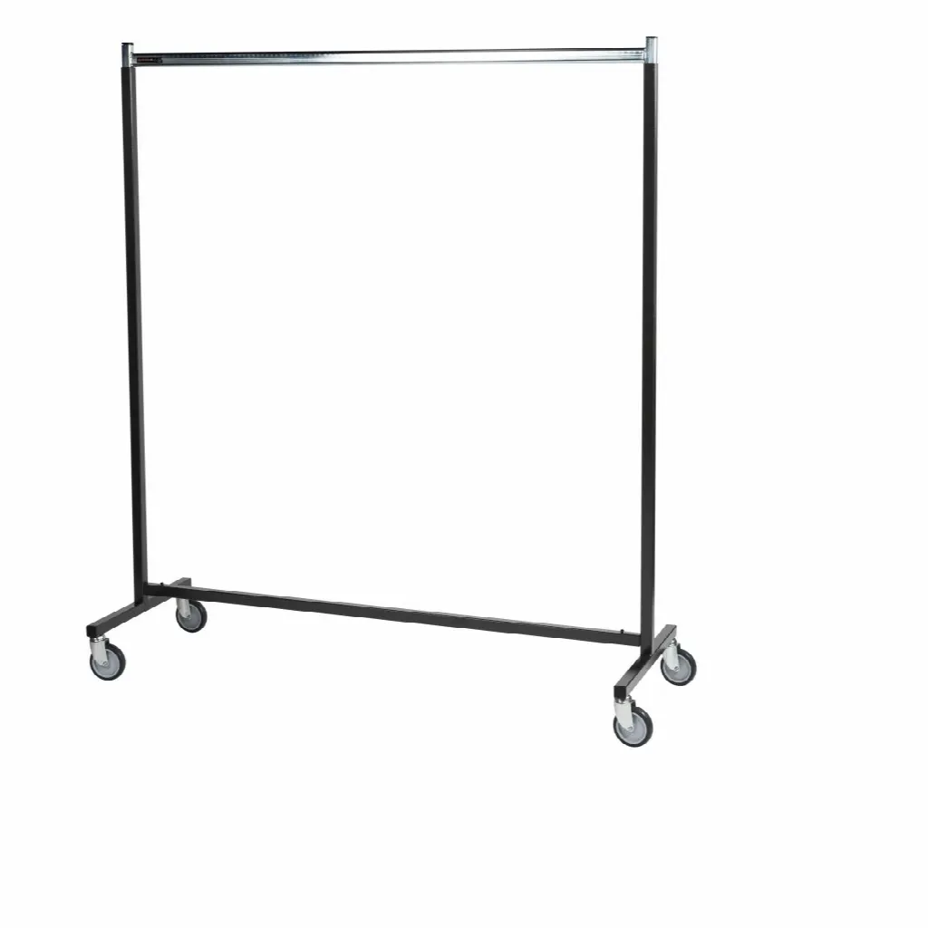 Narrow single coat rack
